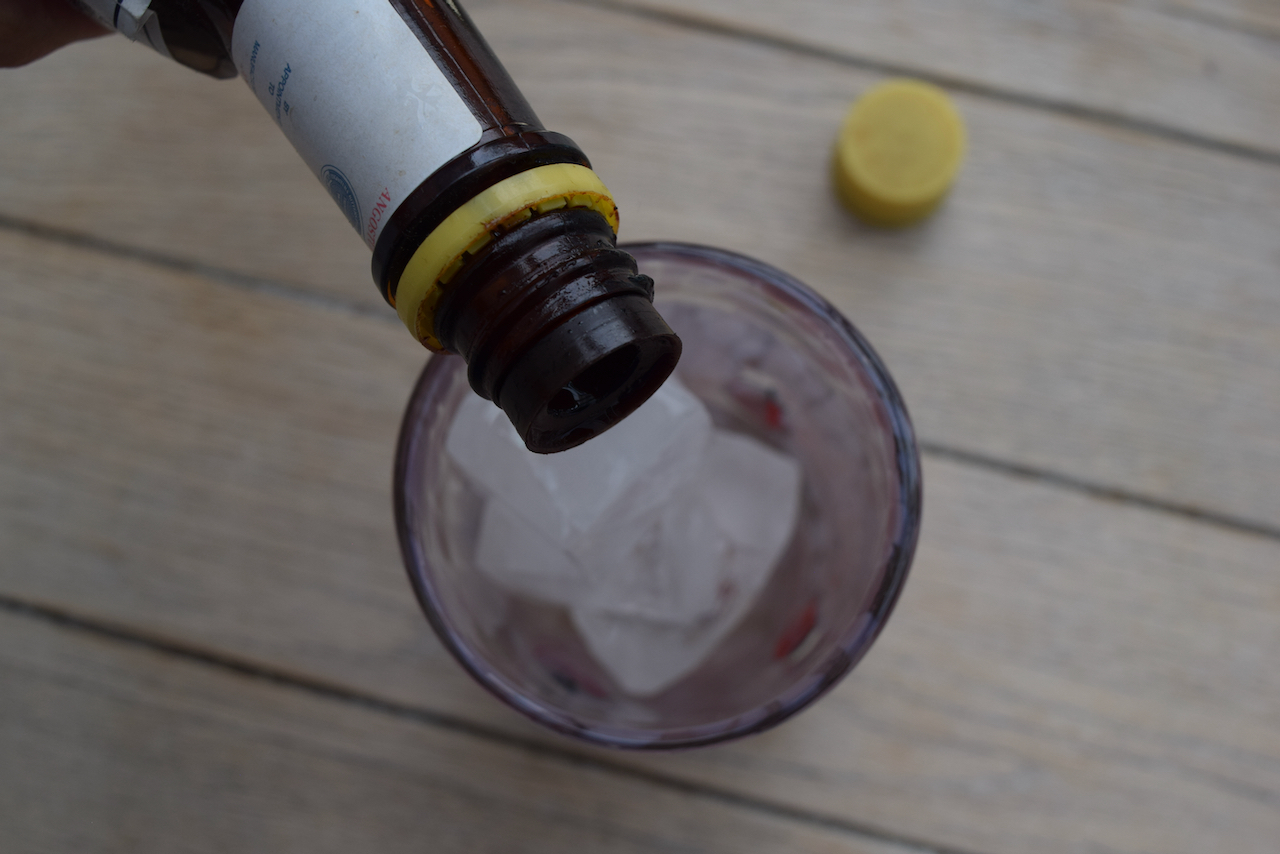 Pink Gin and Ginger recipe from Lucy Loves Food Blog