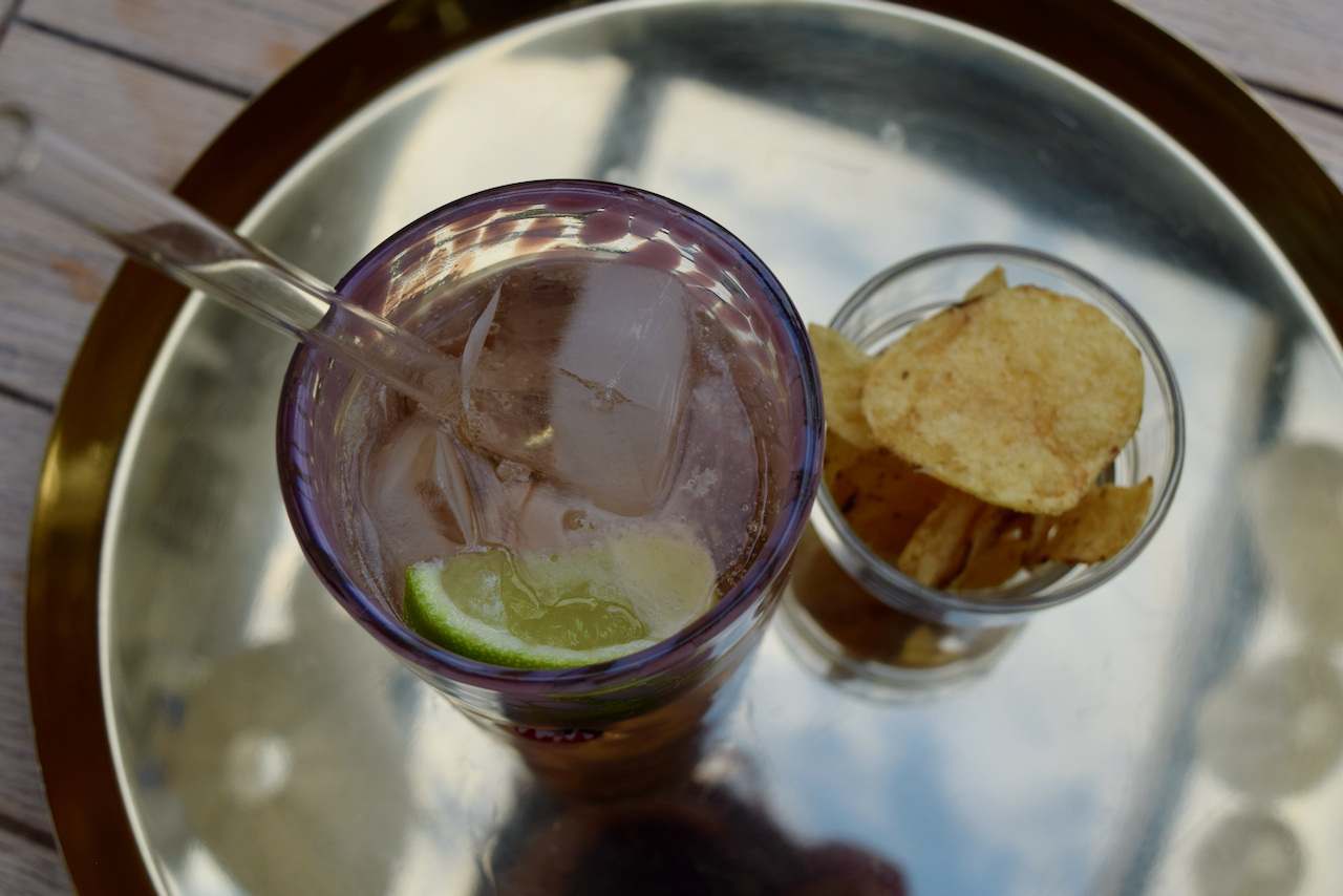 Pink Gin and Ginger recipe from Lucy Loves Food Blog