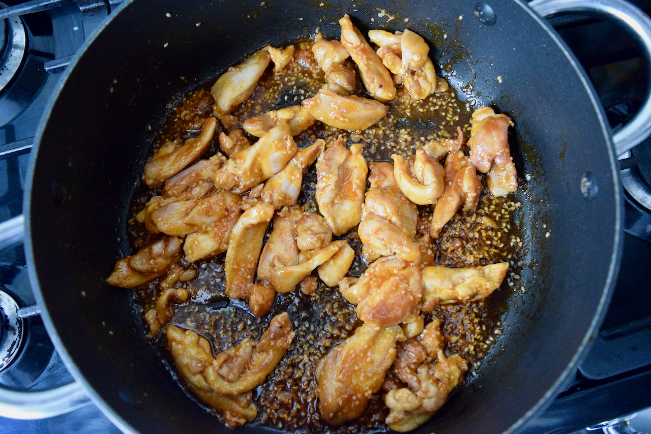 Honey Sriracha Chicken recipe from Lucy Loves Food Blog