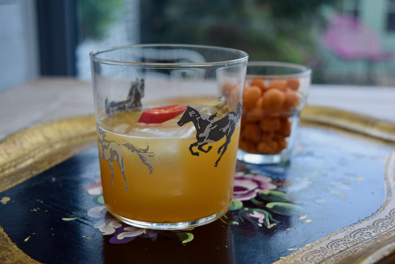 September Heatwave cocktail recipe from Lucy Loves Food Blog