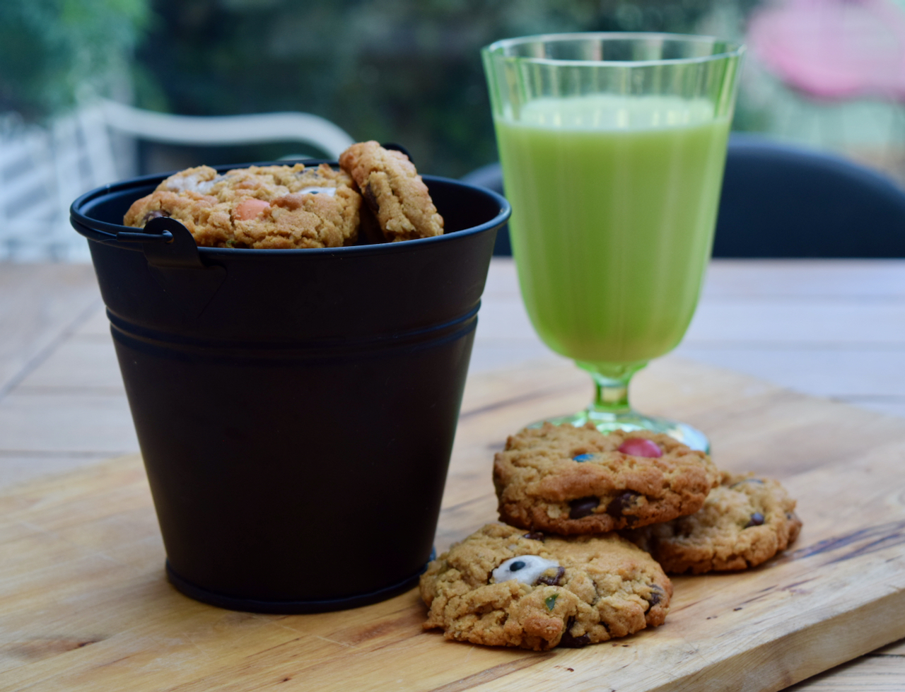 Peanut Butter Monster Cookies recipe from Lucy Loves Food Blog