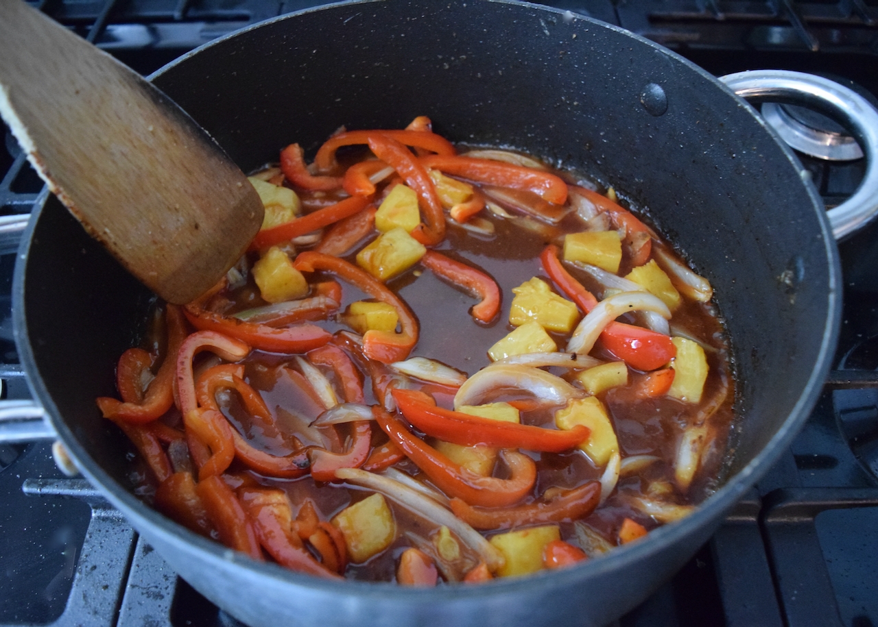 Sweet and Sour Chicken Recipe from Lucy Loves Food Blog