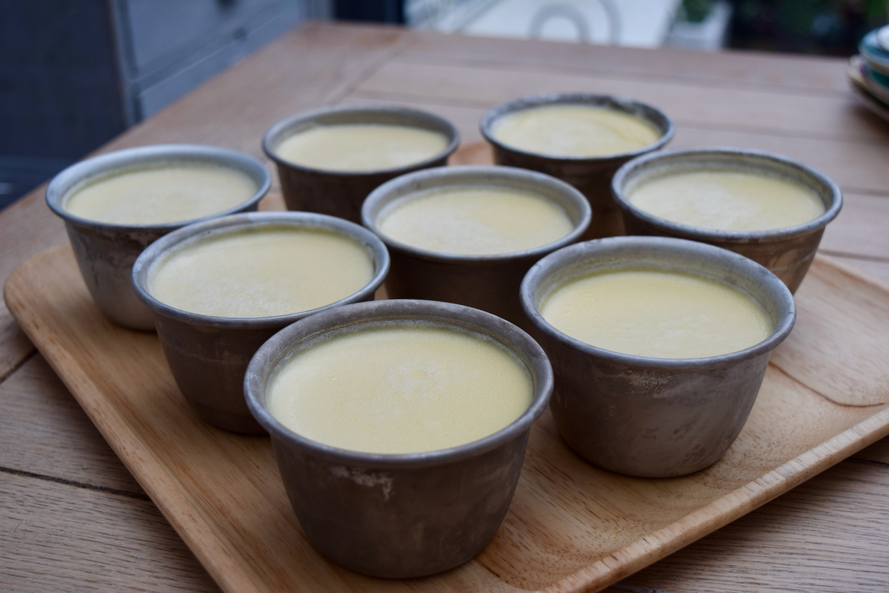 Eggnog Panna Cotta recipe from Lucy Loves Food Blog