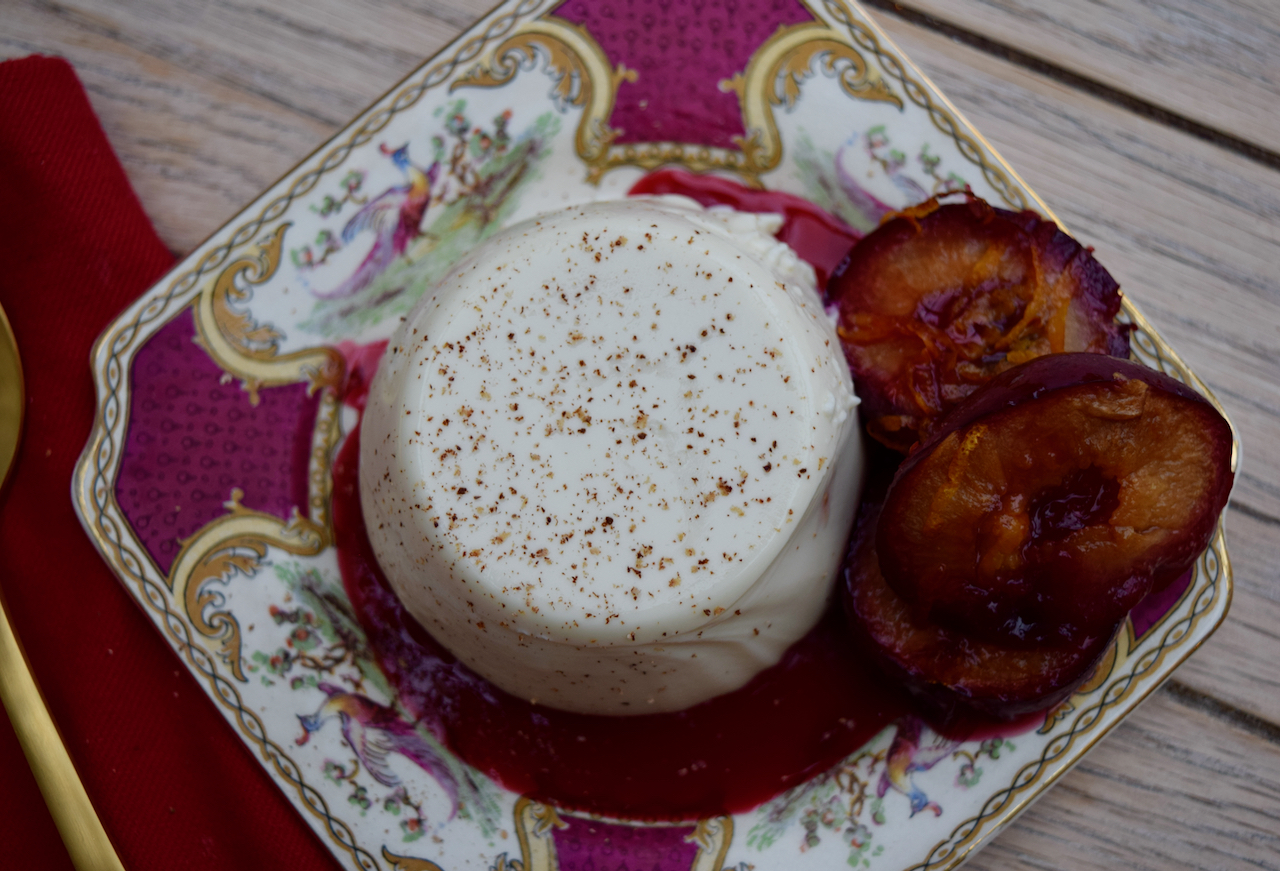 Eggnog Panna Cotta recipe from Lucy Loves Food Blog