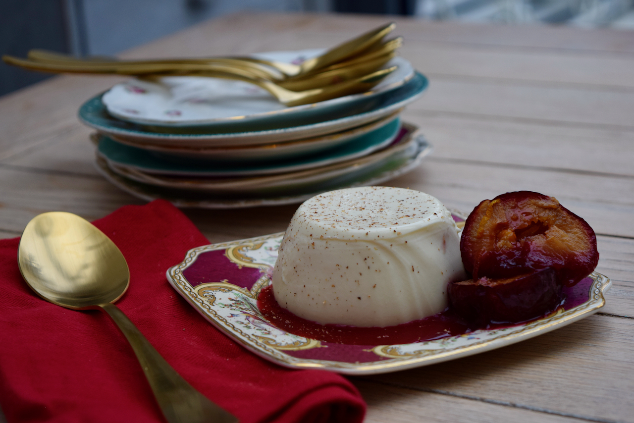 Eggnog Panna Cotta recipe from Lucy Loves Food Blog