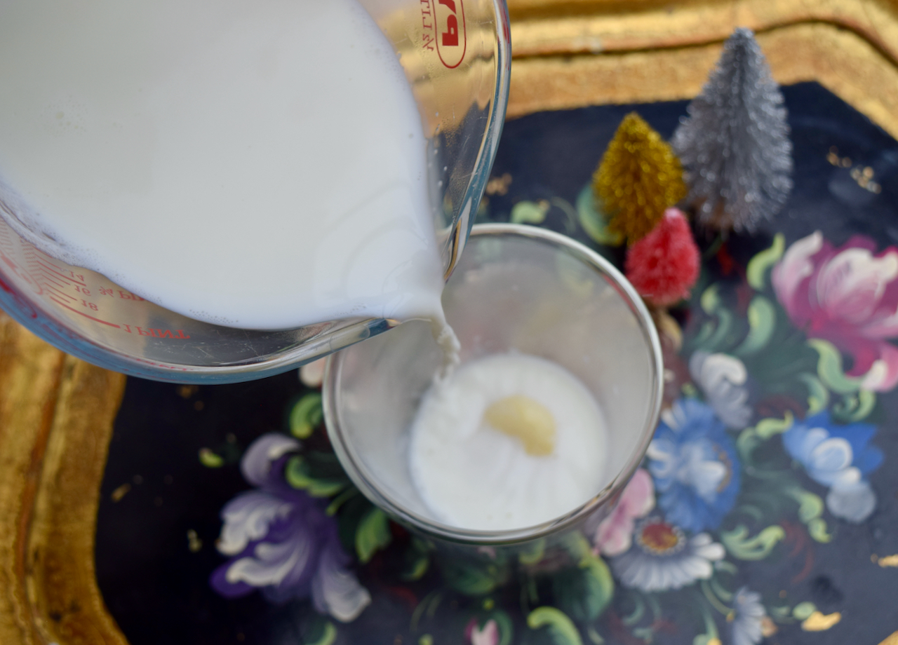 Boozy Hot White Chocolate Balls from Lucy Loves Food Blog