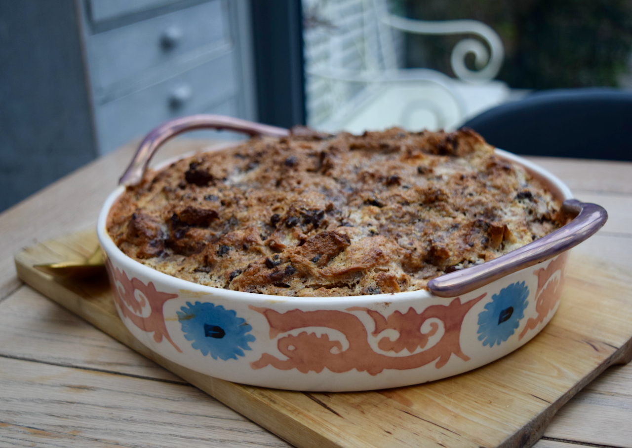 Panettone Bread and Butter Pudding from Lucy Loves Food Blog