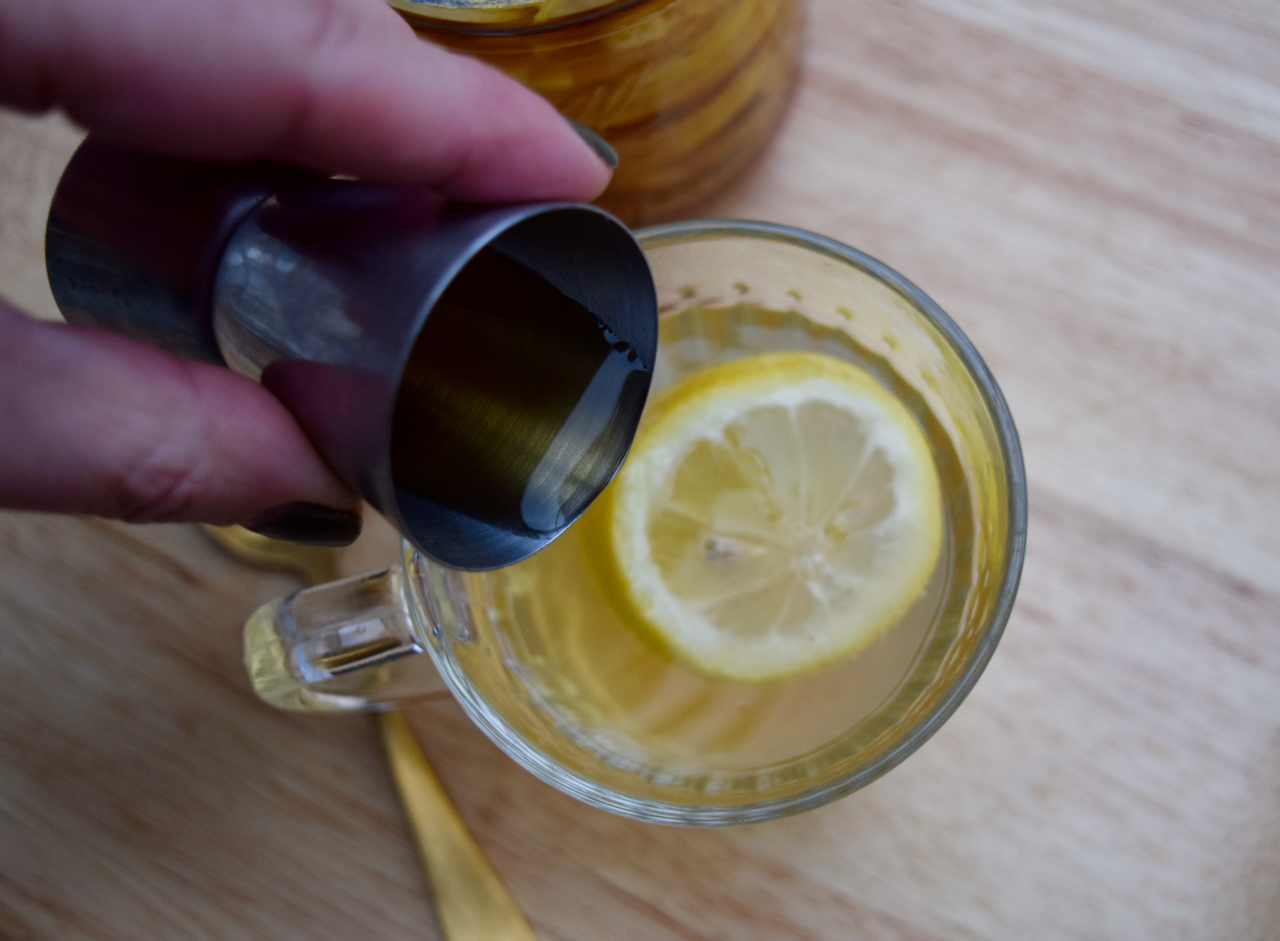 Hot Lemon, Honey and Ginger recipe from Lucy Loves Food Blog