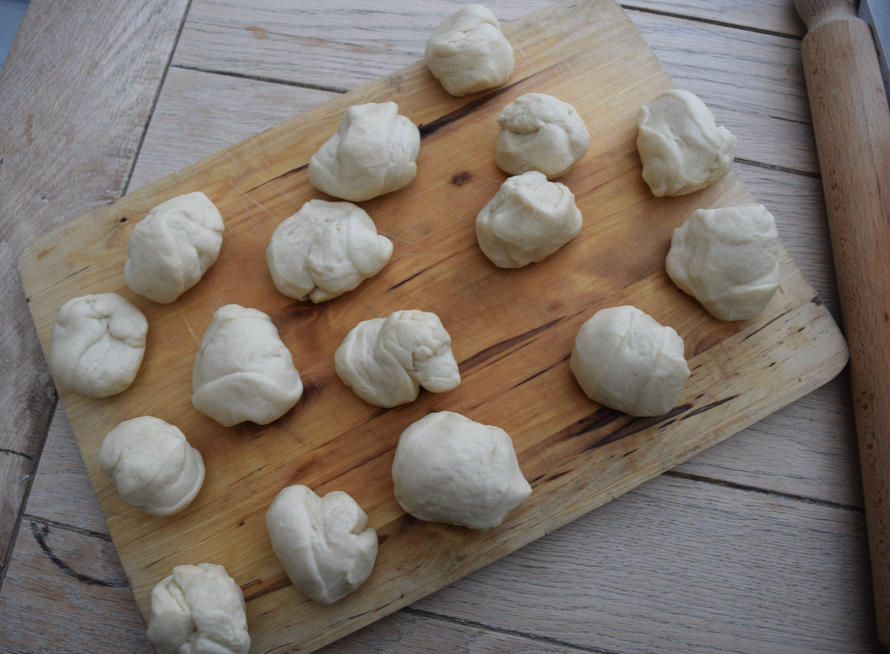 Cheese and Ham Dough Balls recipe from Lucy Loves Food Blog