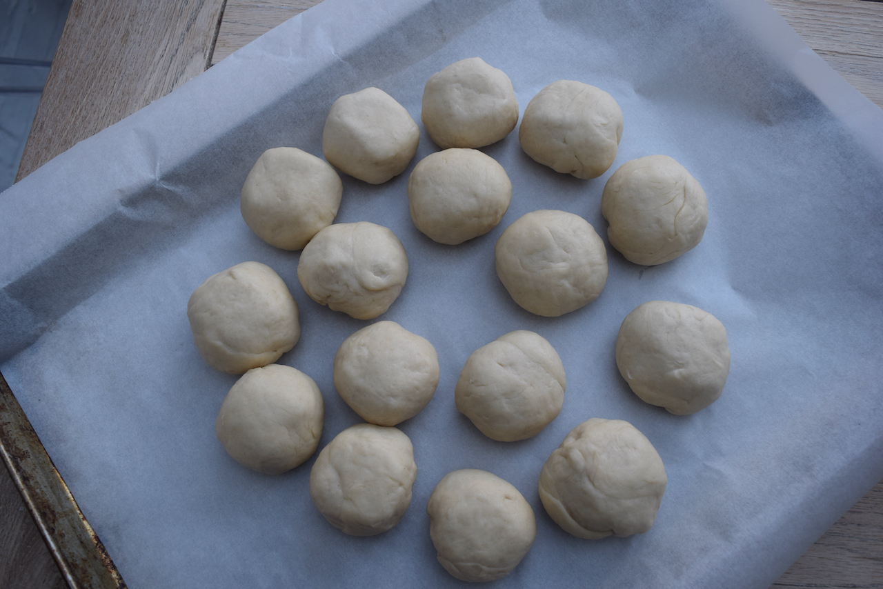 Cheese and Ham Dough Balls recipe from Lucy Loves Food Blog