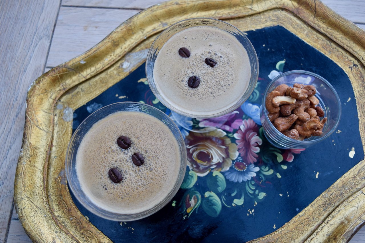 Salted Caramel Espresso Martini from Lucy Loves Food Blog