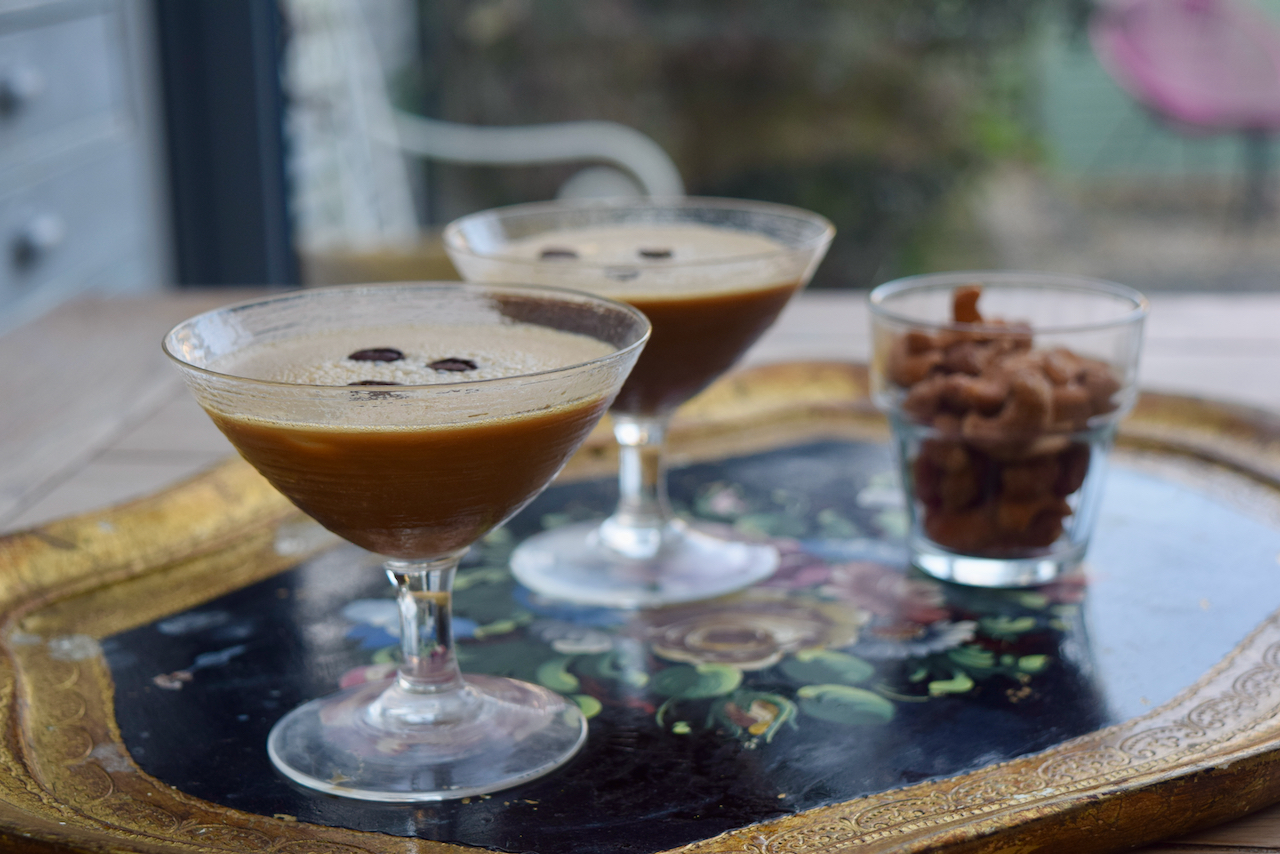 Salted Caramel Espresso Martini from Lucy Loves Food Blog