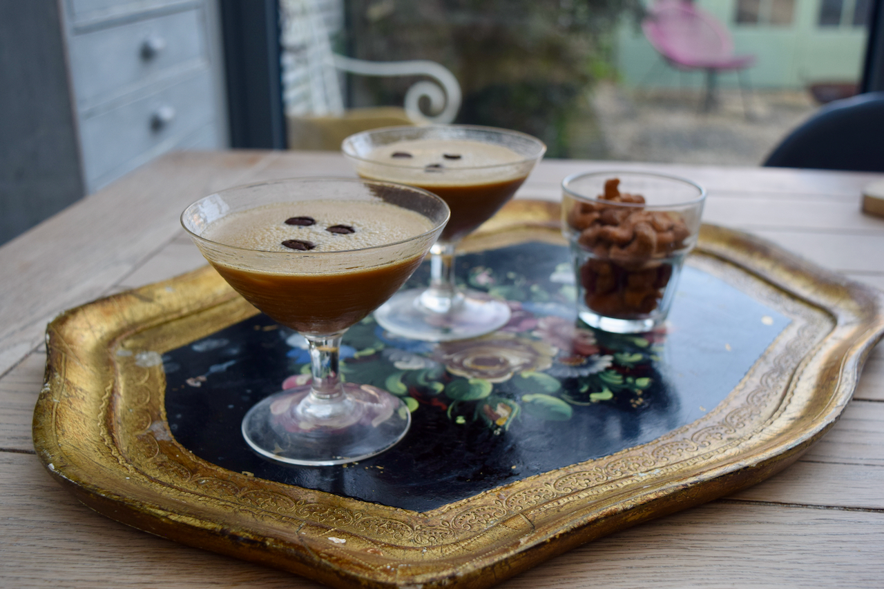 Salted Caramel Espresso Martini from Lucy Loves Food Blog