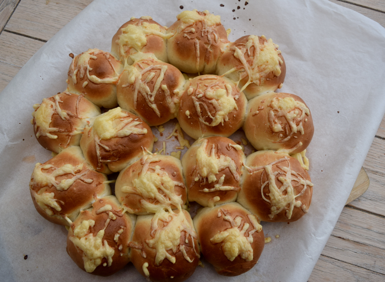 Cheese and Ham Dough Balls recipe from Lucy Loves Food Blog