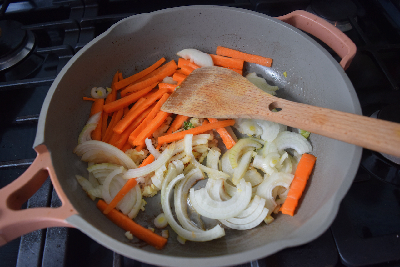 Beef Chow Mein recipe from Lucy Loves Food Blog