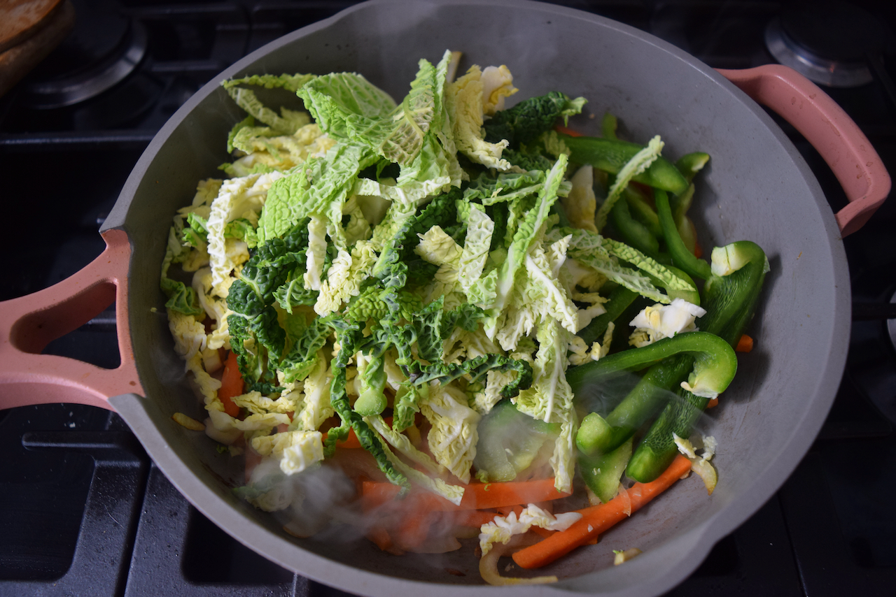 Beef Chow Mein recipe from Lucy Loves Food Blog