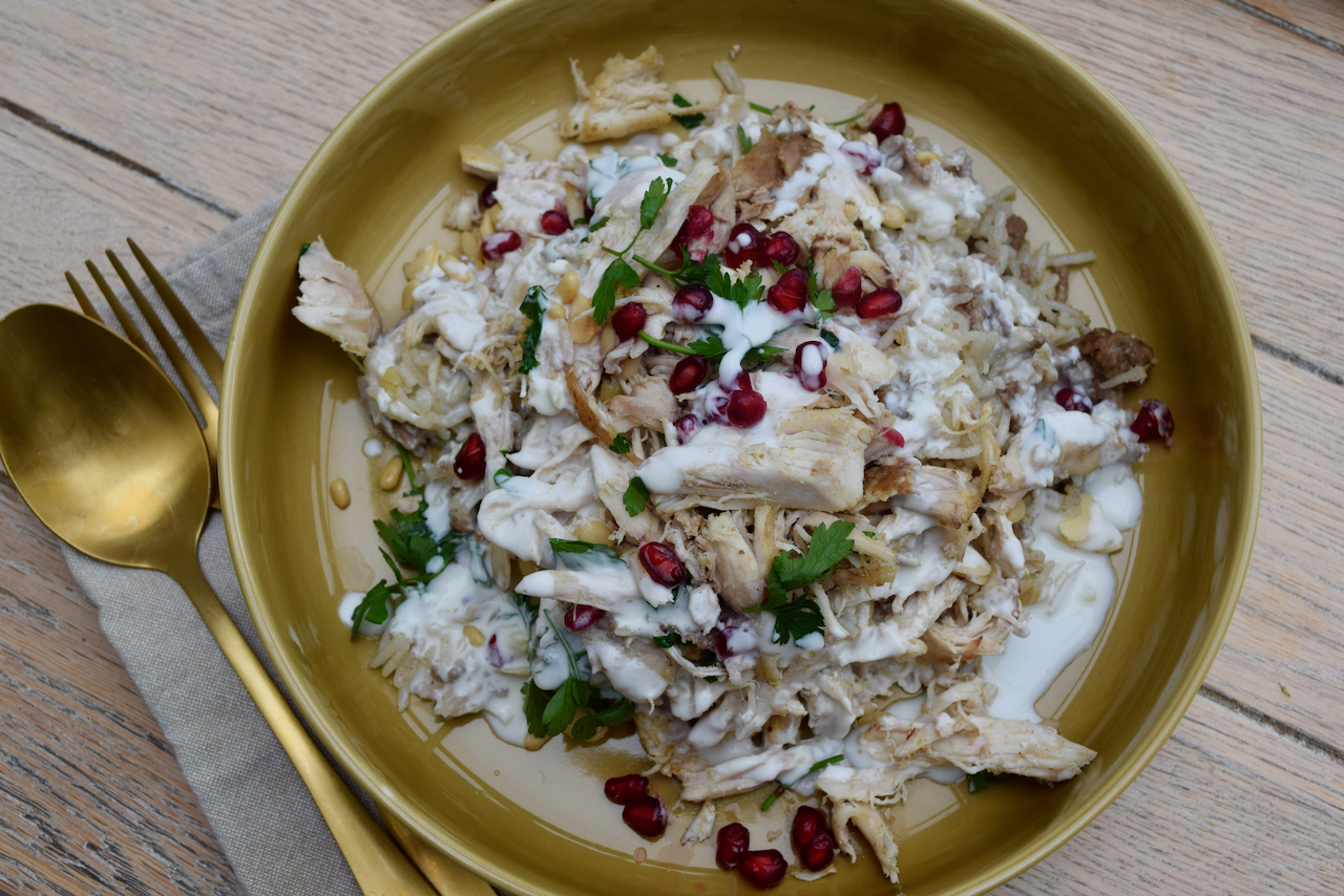Rice with Lamb and Spiced Chicken from Lucy Loves Food Blog