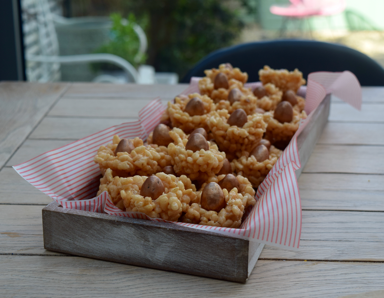 Caramilk Krispie Easter Nests recipe from Lucy Loves Food Blog