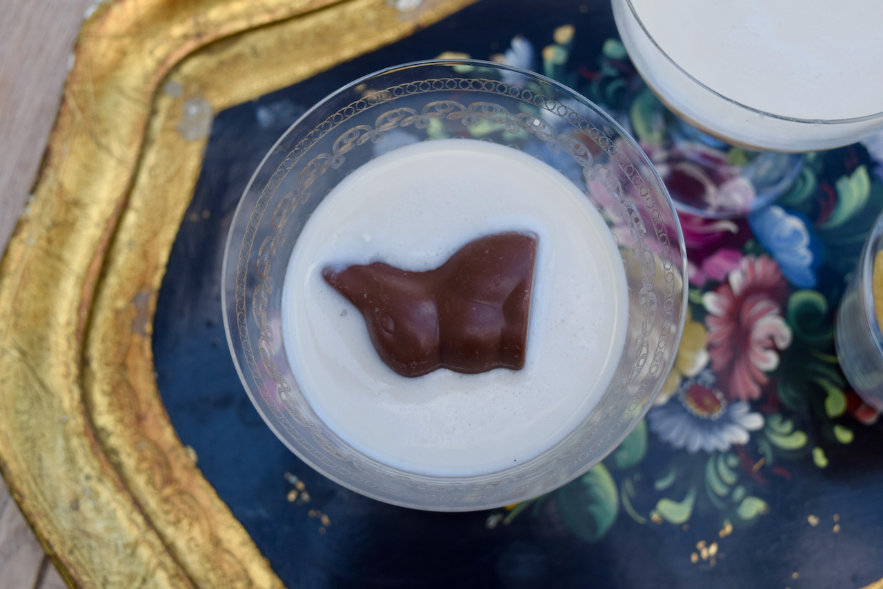 An Easter White Rabbit Cocktail from Lucy Loves Food Blog