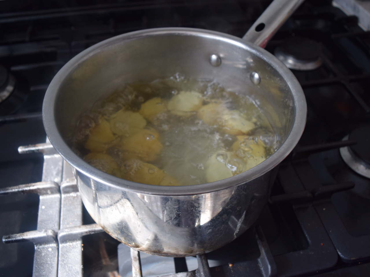 Smoked Haddock Cauliflower and Parmesan Gratin by Lucy Loves food blog