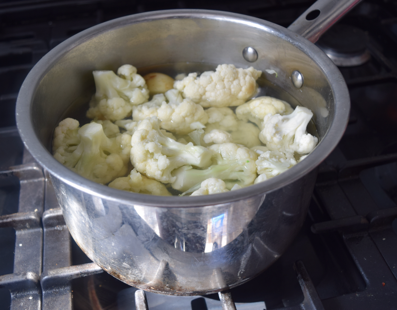 Smoked Haddock Cauliflower and Parmesan Gratin by Lucy Loves food blog