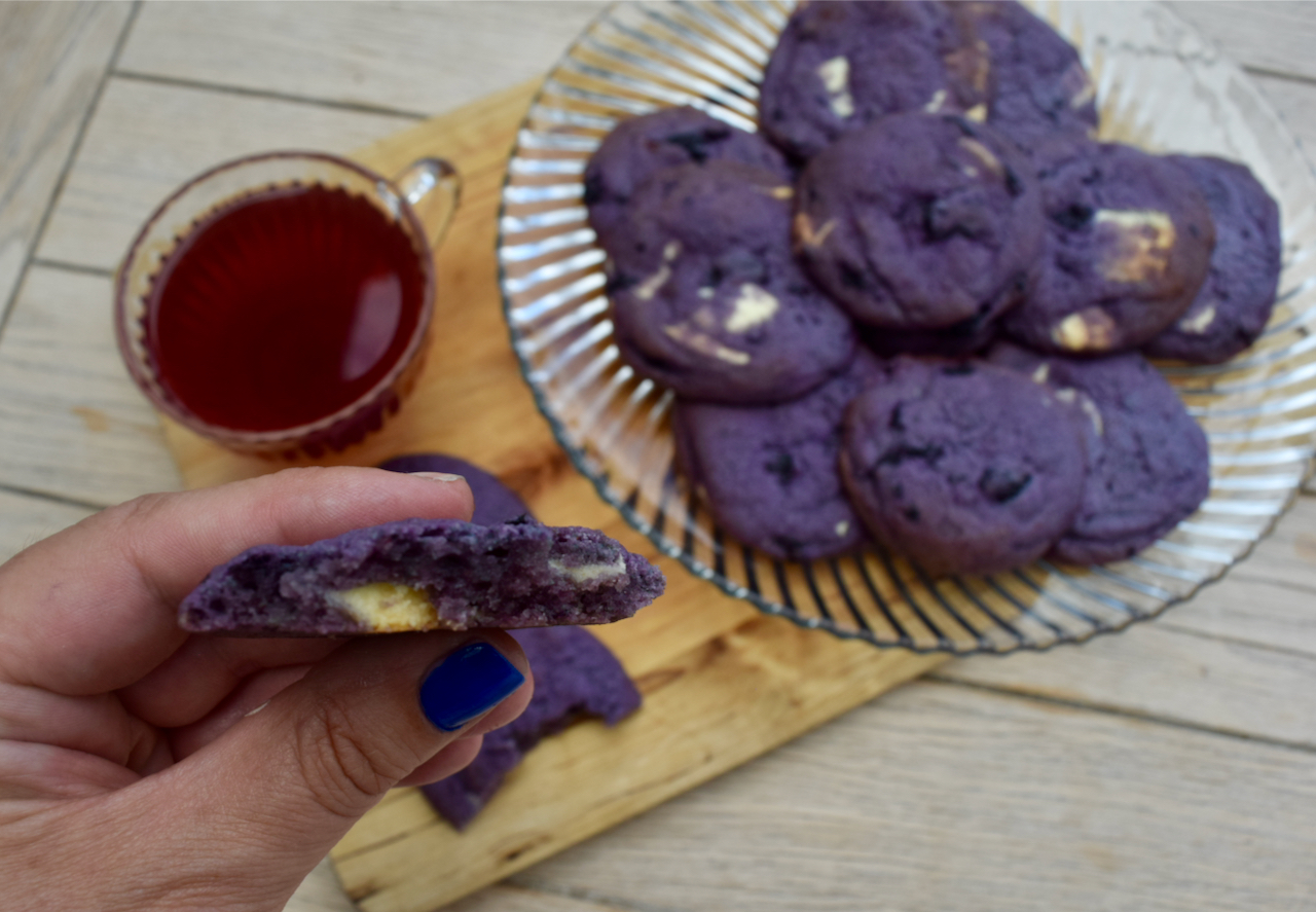Soft Blueberry Cookies recipe from Lucy Loves Food Blog