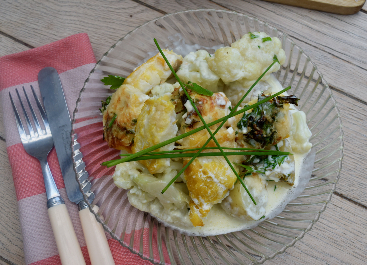 Smoked Haddock Cauliflower and Parmesan Gratin by Lucy Loves food blog