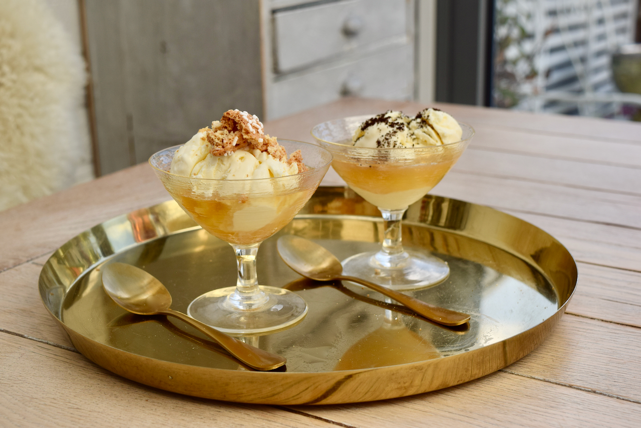 Boozy Ice Cream Cups from Lucy Loves Food Blog