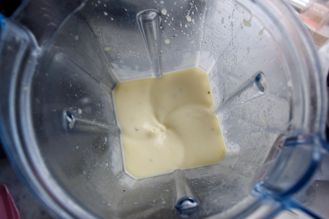 Quick Blender Mayonnaise recipe from Lucy Loves Food Blog