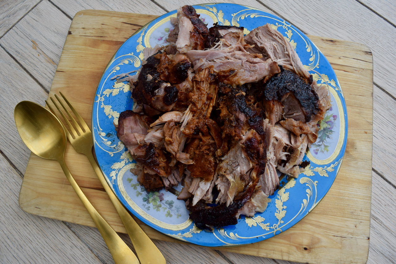 Overnight Slow Roast Pork recipe from Lucy Loves Food Blog