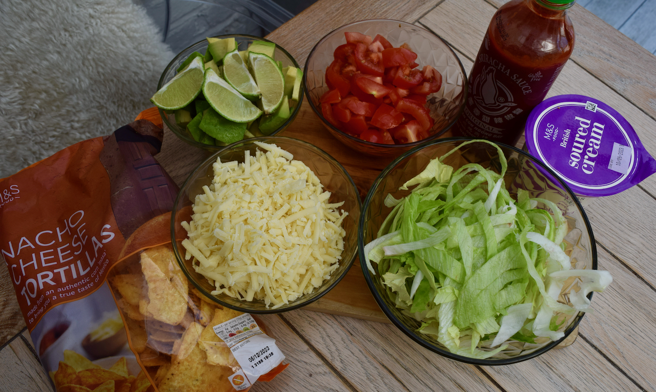 Spiced Beef Taco Salad recipe from Lucy Loves Food Blog