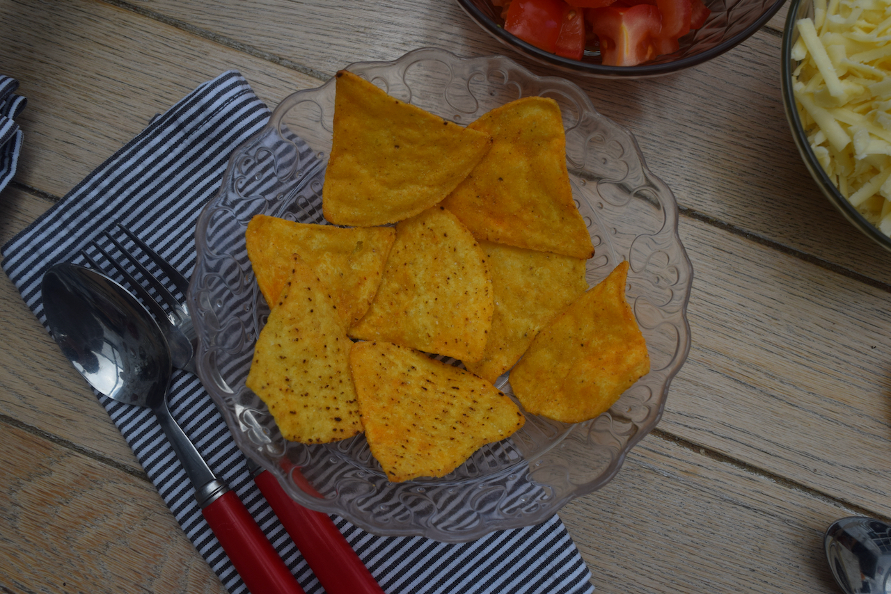 Spiced Beef Taco Salad recipe from Lucy Loves Food Blog