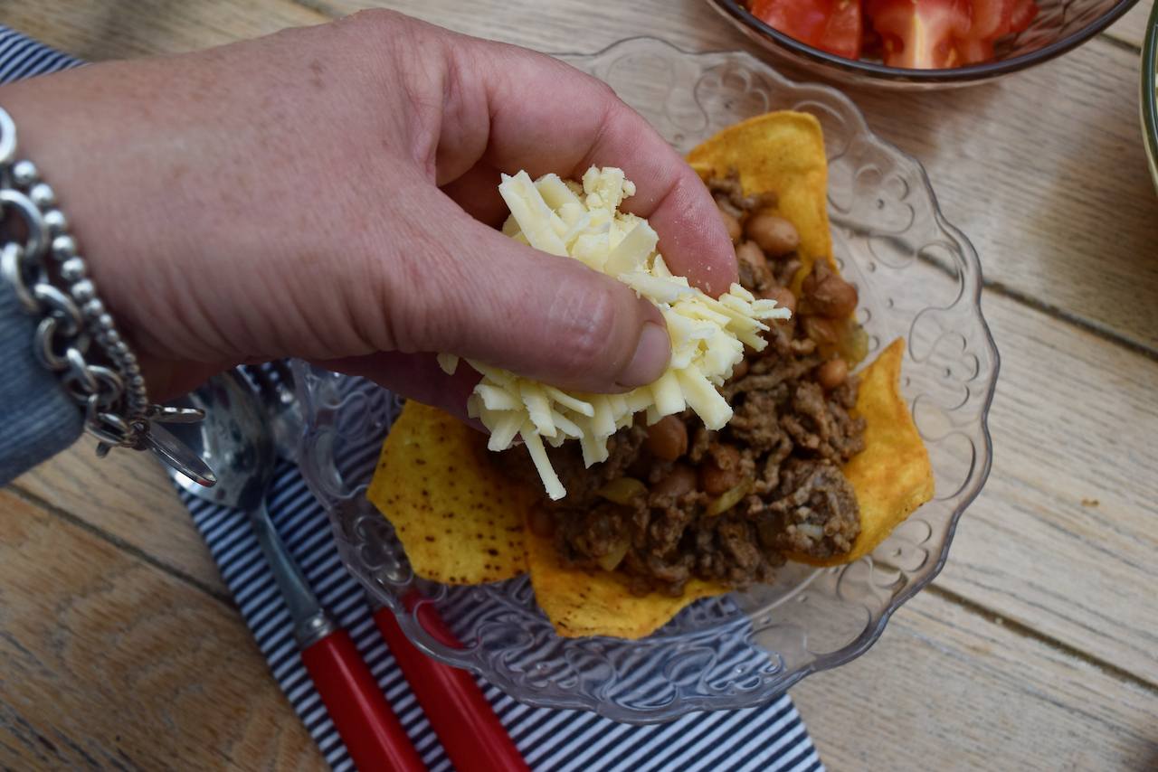 Spiced Beef Taco Salad recipe from Lucy Loves Food Blog