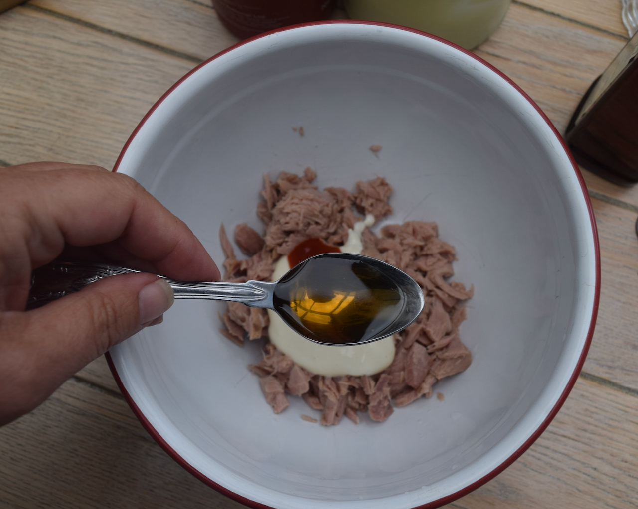 Tuna with Crispy Rice Bowl recipe from Lucy Loves Food Blog