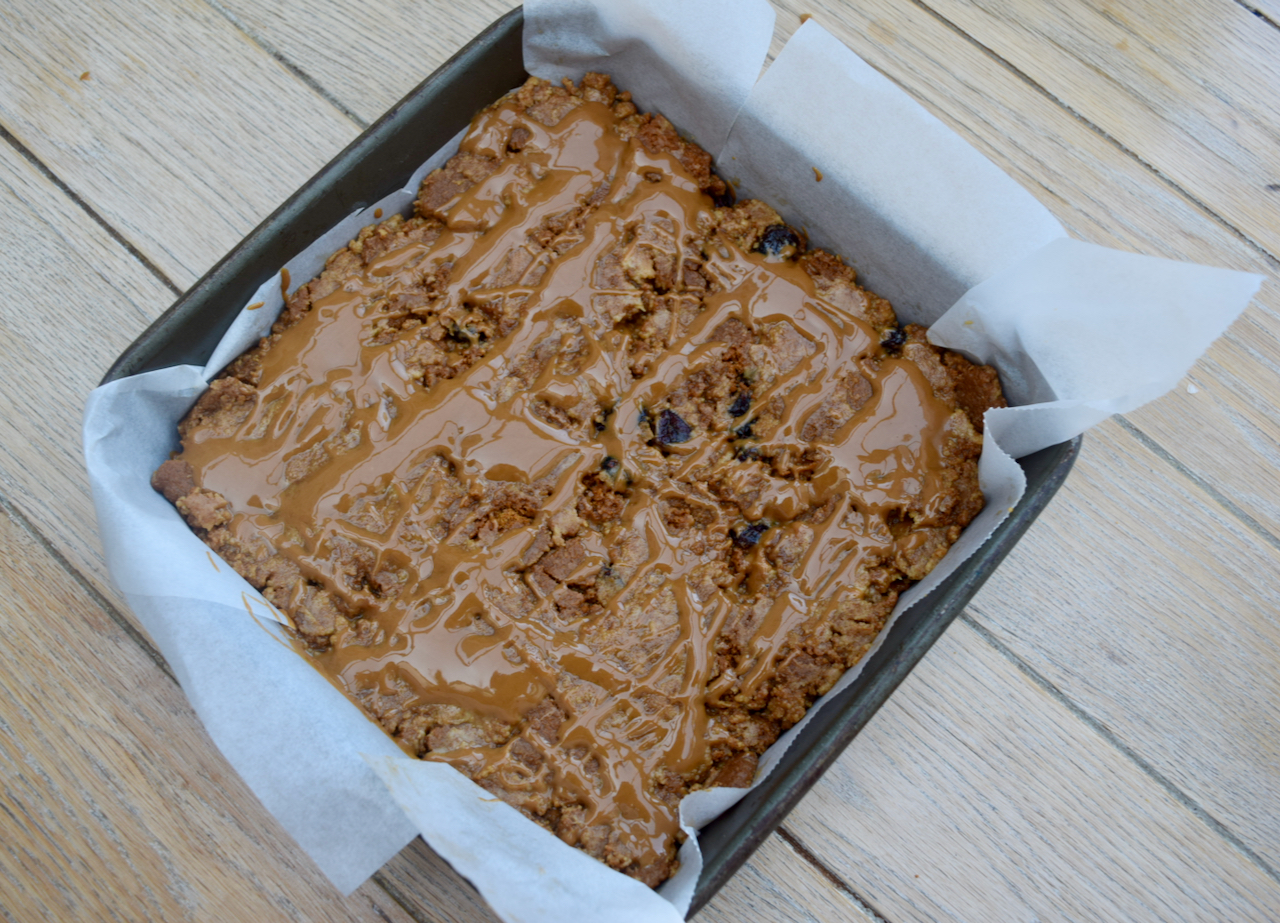 Biscoff Fridge Cake recipe from Lucy Loves Food Blog