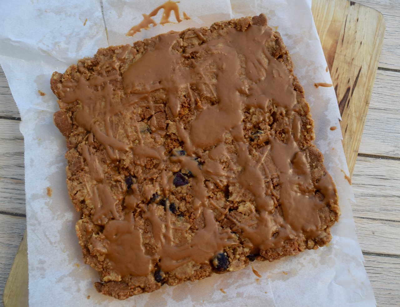 Biscoff Fridge Cake recipe from Lucy Loves Food Blog