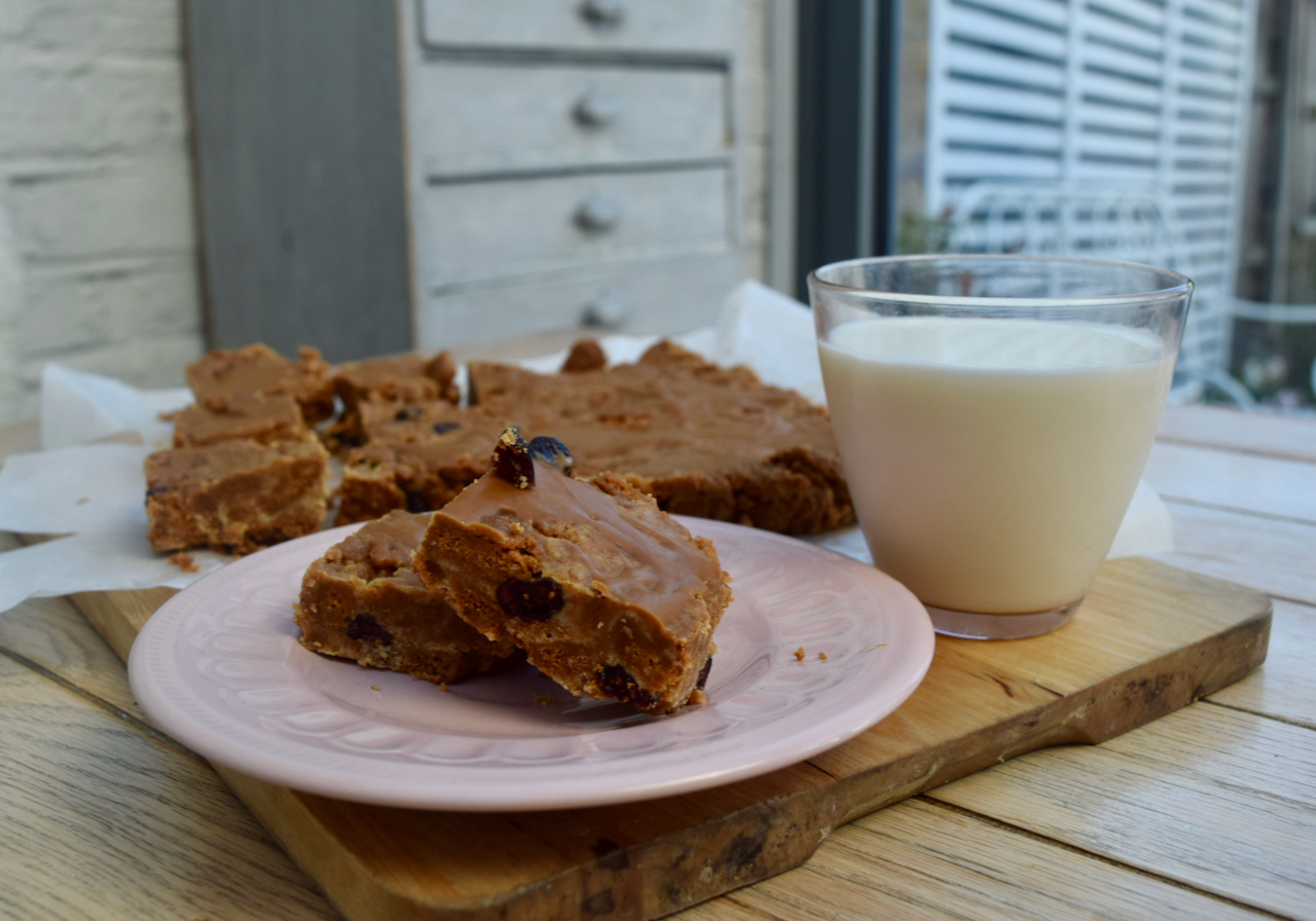 Biscoff Fridge Cake recipe from Lucy Loves Food Blog