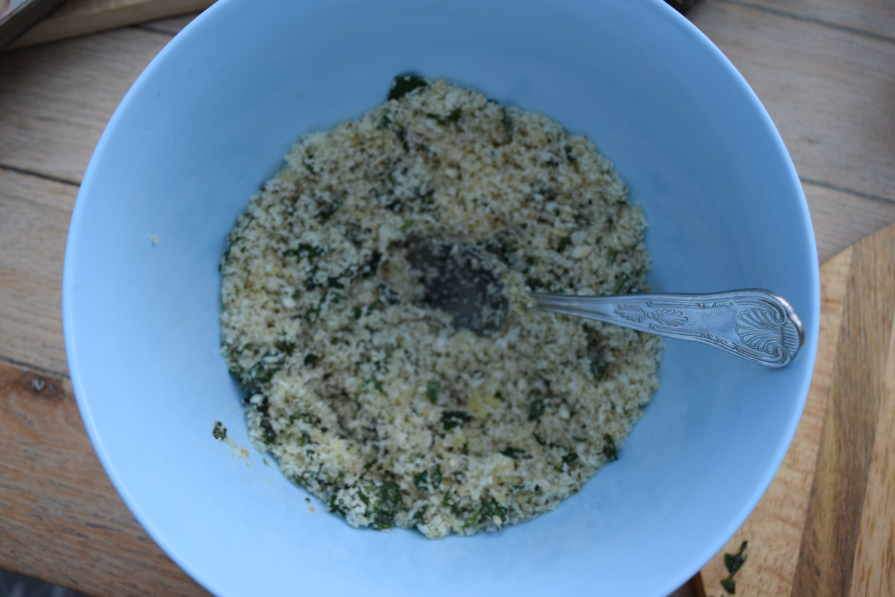 Lamb Chops with Goats Cheese and Herb Crumb from Lucy Loves 