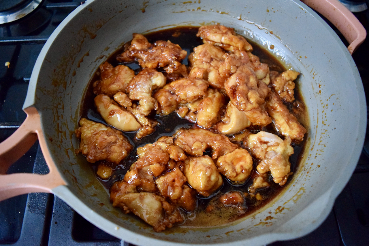 Sticky Marmite Chicken recipe from Lucy Loves Food Blog