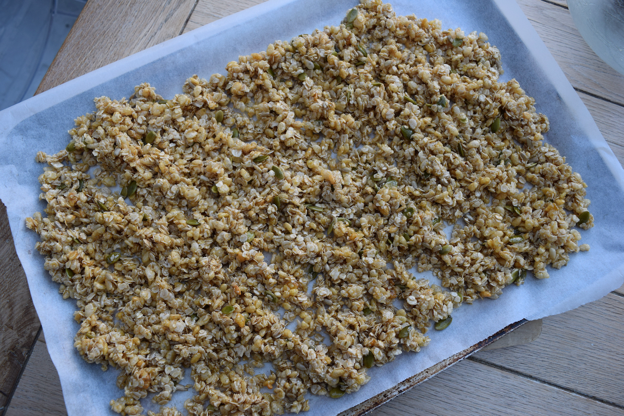 Golden Syrup Granola recipe from Lucy Loves Food Blog