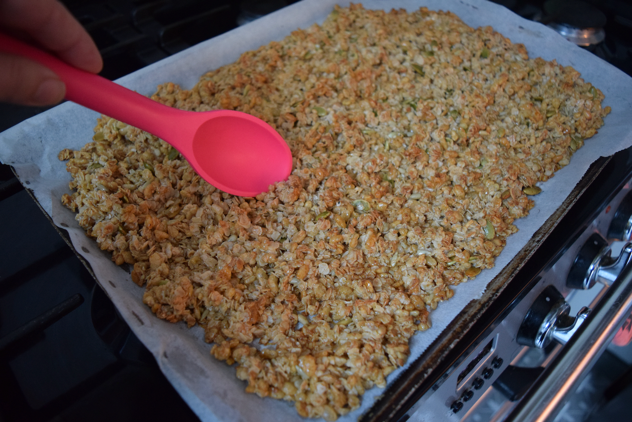 Golden Syrup Granola recipe from Lucy Loves Food Blog