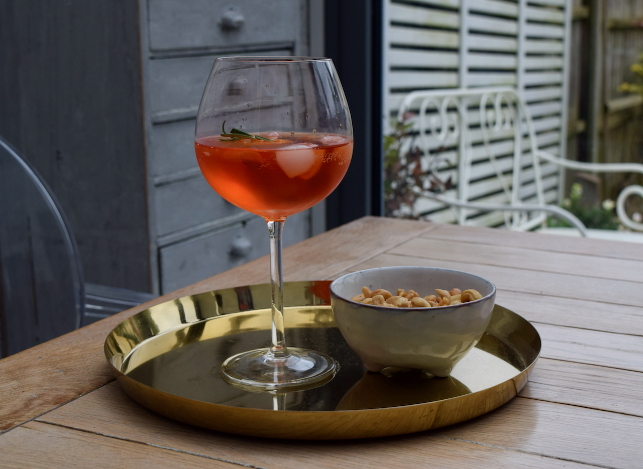 Winter Aperol Spritz recipe from Lucy Loves Food Blog