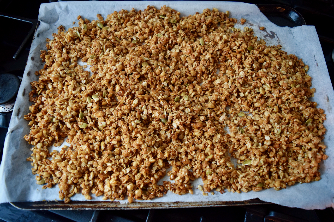 Golden Syrup Granola recipe from Lucy Loves Food Blog