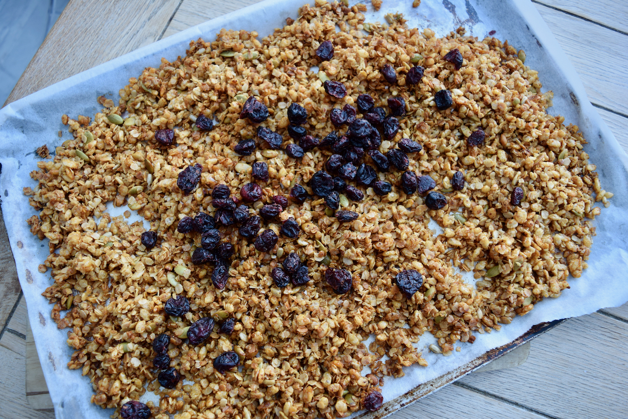 Golden Syrup Granola recipe from Lucy Loves Food Blog