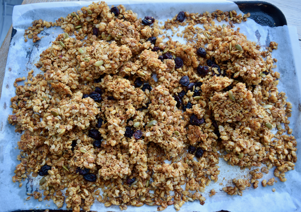 Golden Syrup Granola recipe from Lucy Loves Food Blog