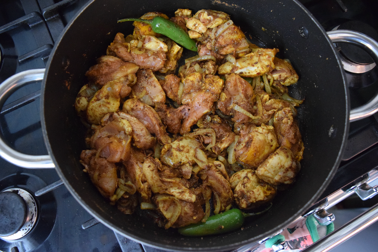 Chicken Dhansak recipe from Lucy Loves Food Blog