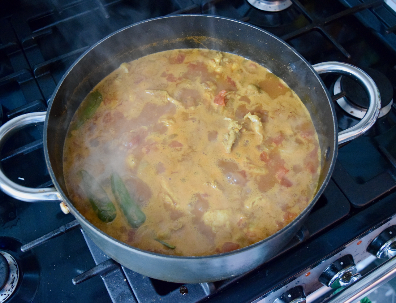 Chicken Dhansak recipe from Lucy Loves Food Blog