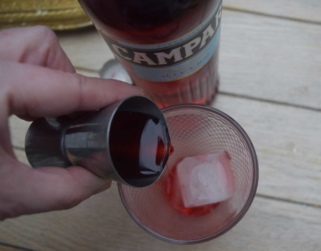 Campari and Blood Orange recipe from Lucy Loves Food Blog