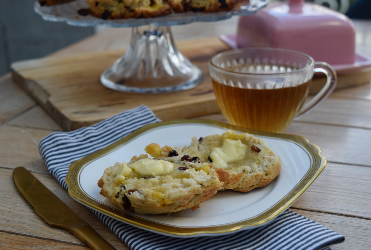 Easter Simnel Scones recipe from Lucy Loves Food Blog