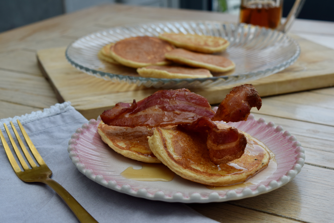 Cottage Cheese Pancakes recipe from Lucy Loves Food Blog
